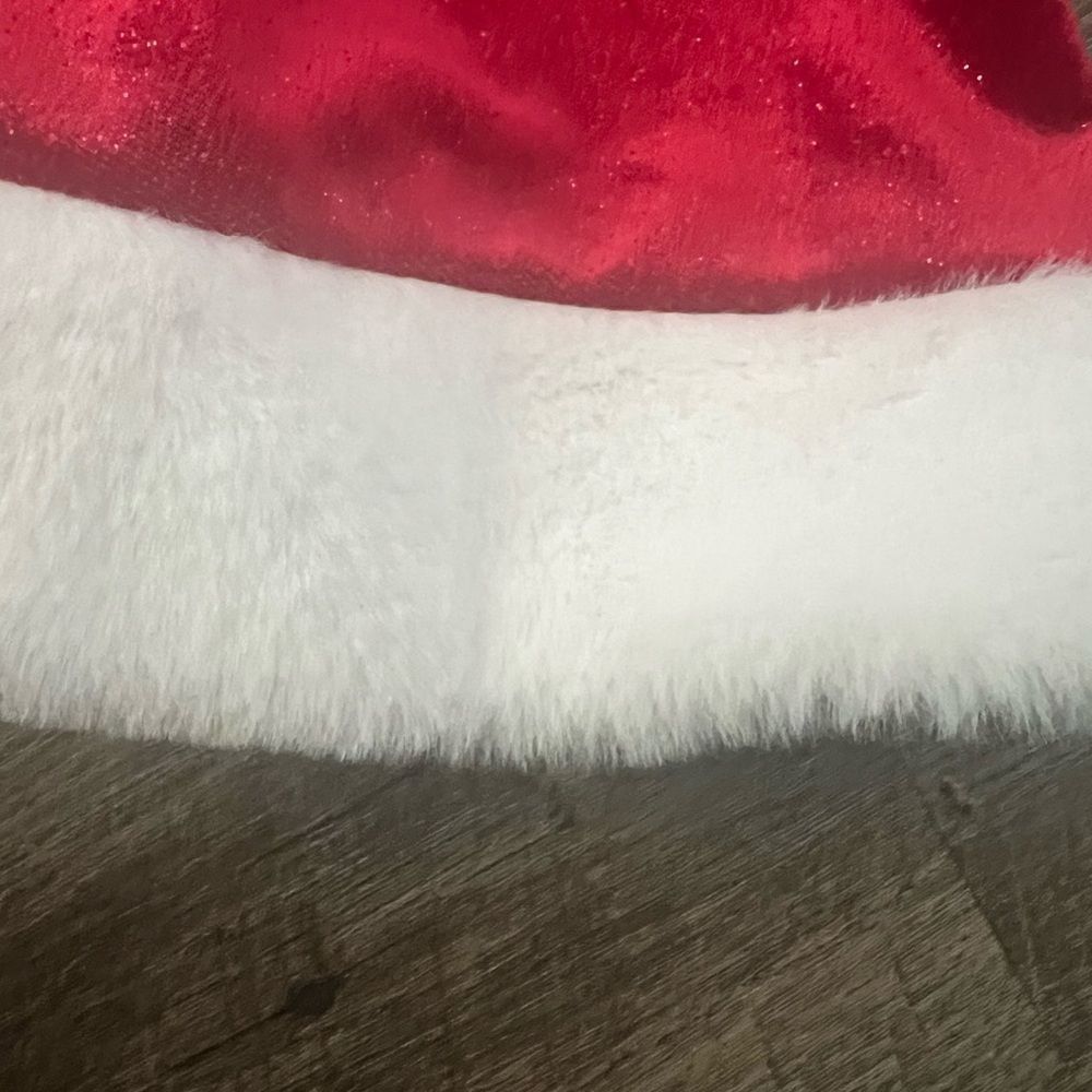 Bonnie Jean Smocked Santa Dress-Size 2T - Picture 4 of 5